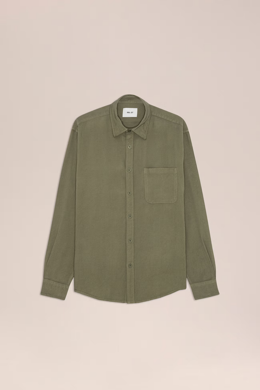 Deon Drapey viscose blend Shirt 5027 Capers
