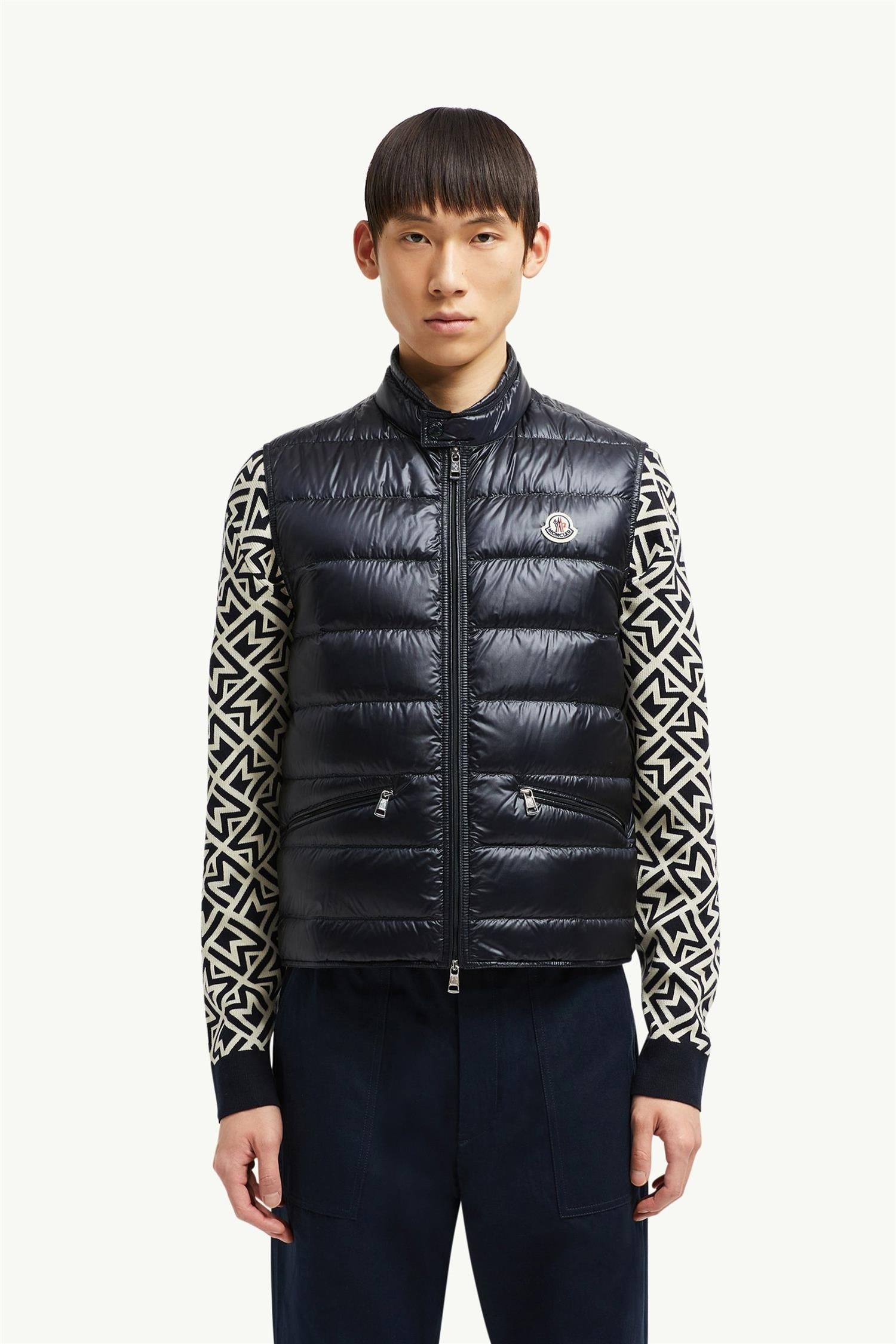 Gui Packable Down Vest Blue – Walero