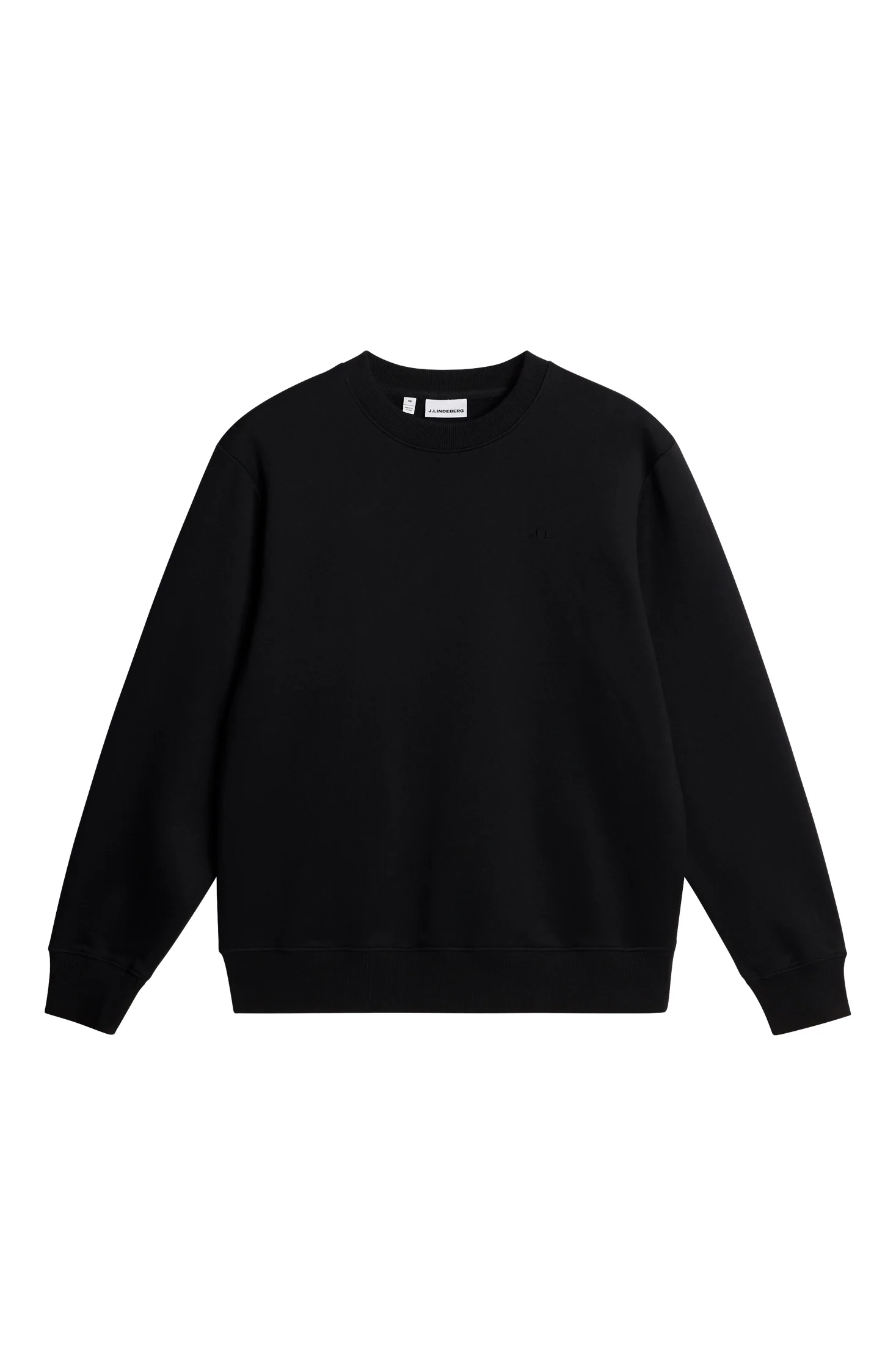Alpha Supima Cotton Blend Sweatshirt Black