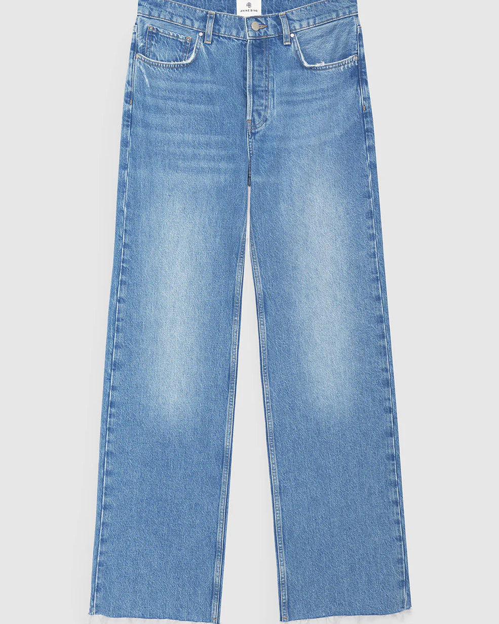 HUGH RELAXED WIDE JEANS PANAMA BLUE