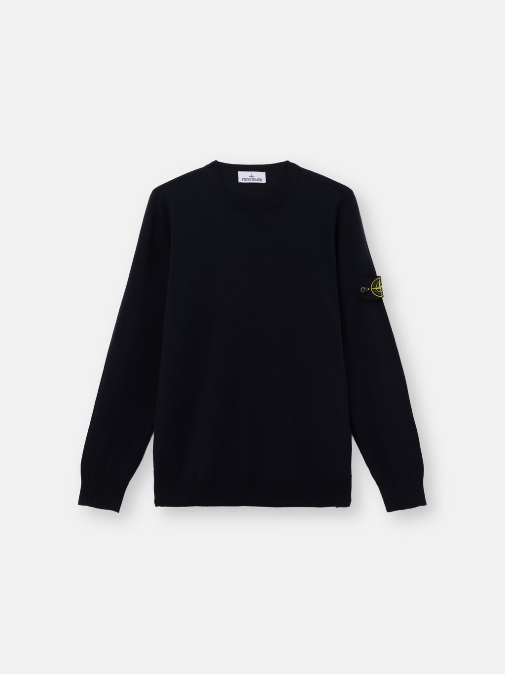 Knitted 14gg RWS Wool Sweater NAVY BLUE