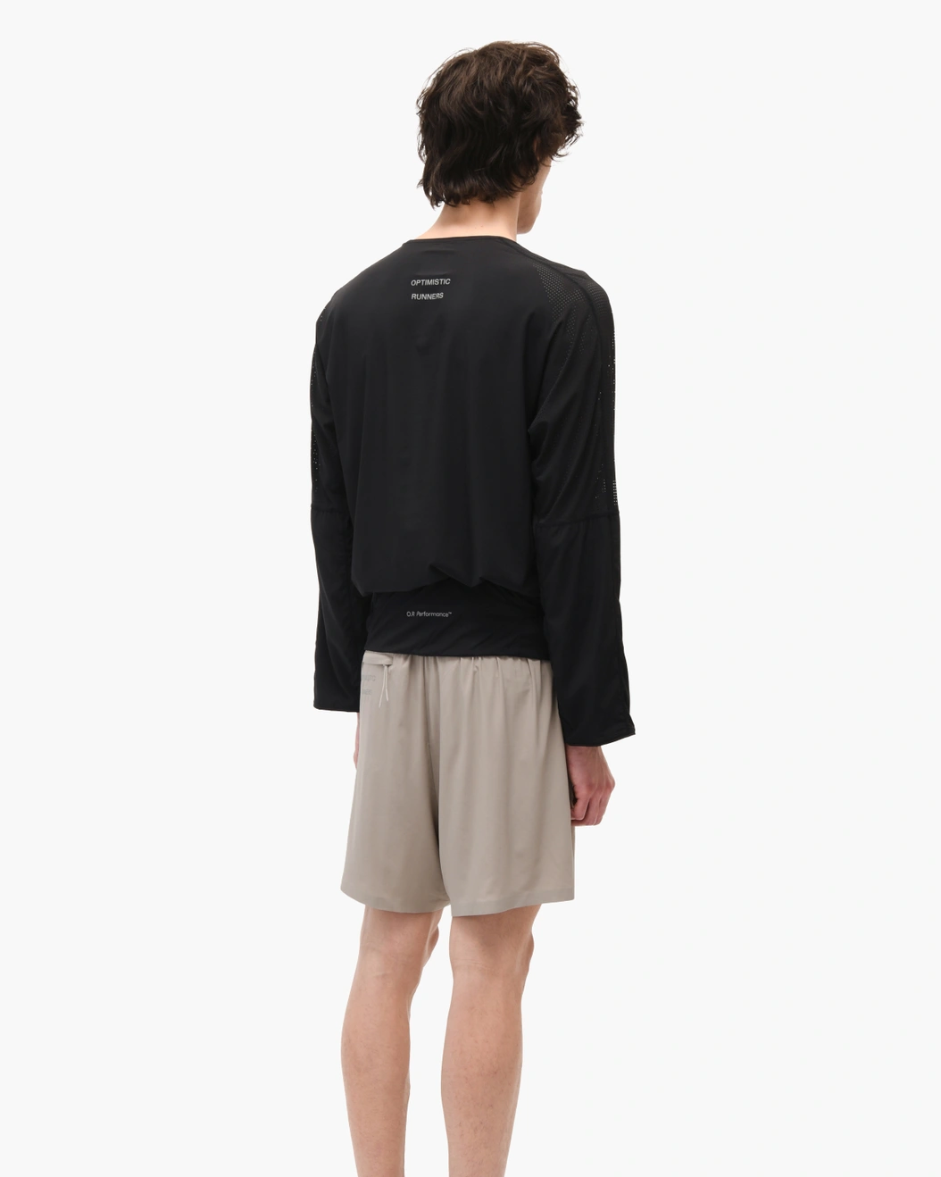 Perforated Longsleeve BLACK