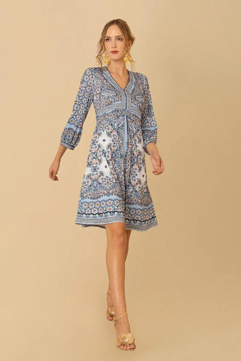 KAYDENCE Dress Blue