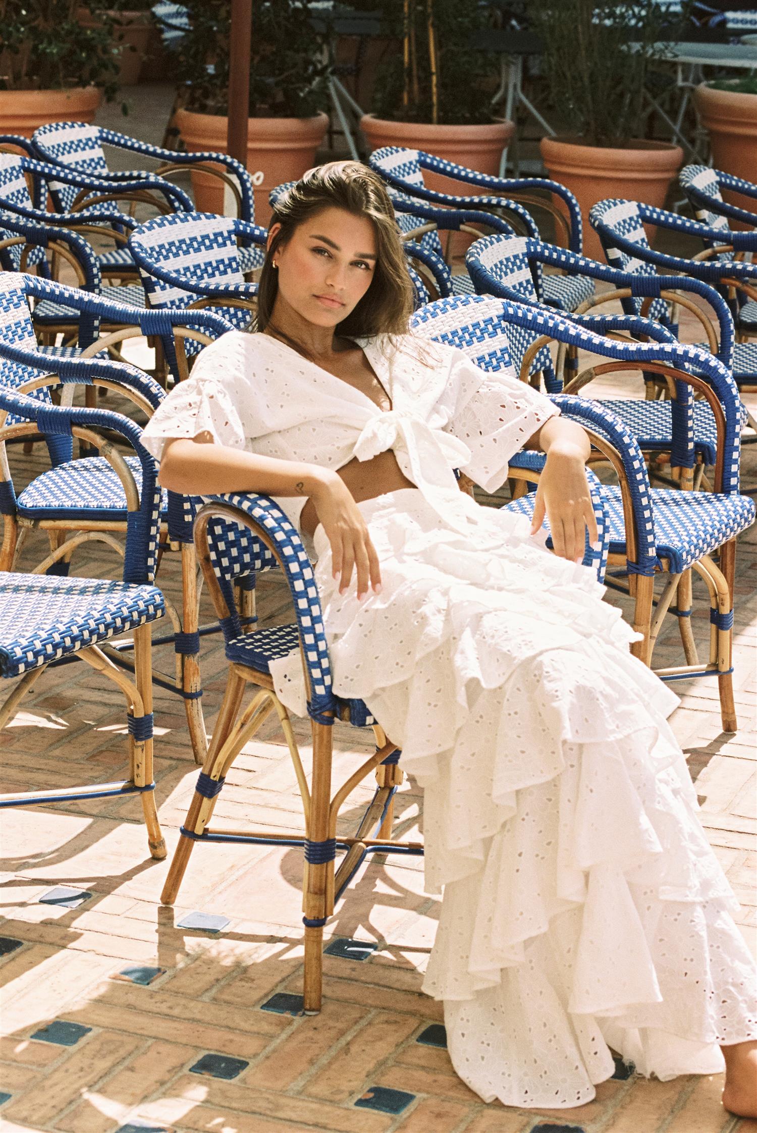 Angel Maxi Skirt WHITE