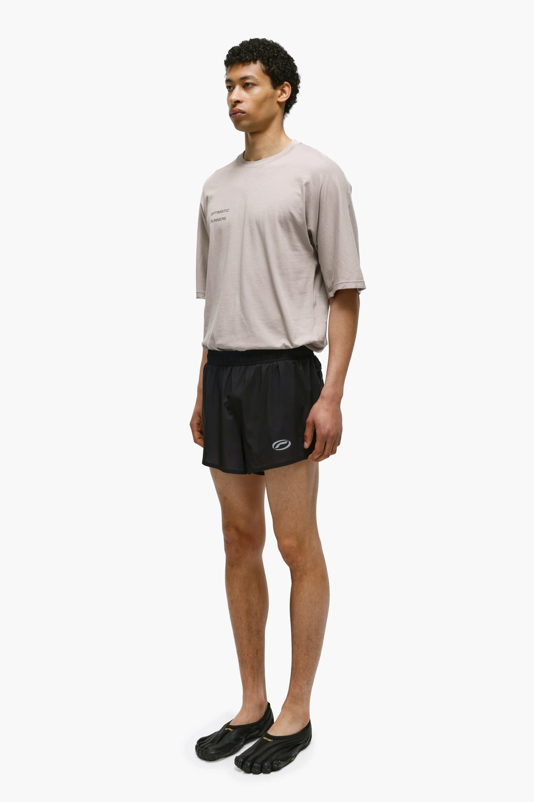 Running Cotton T-Shirt CAMEL