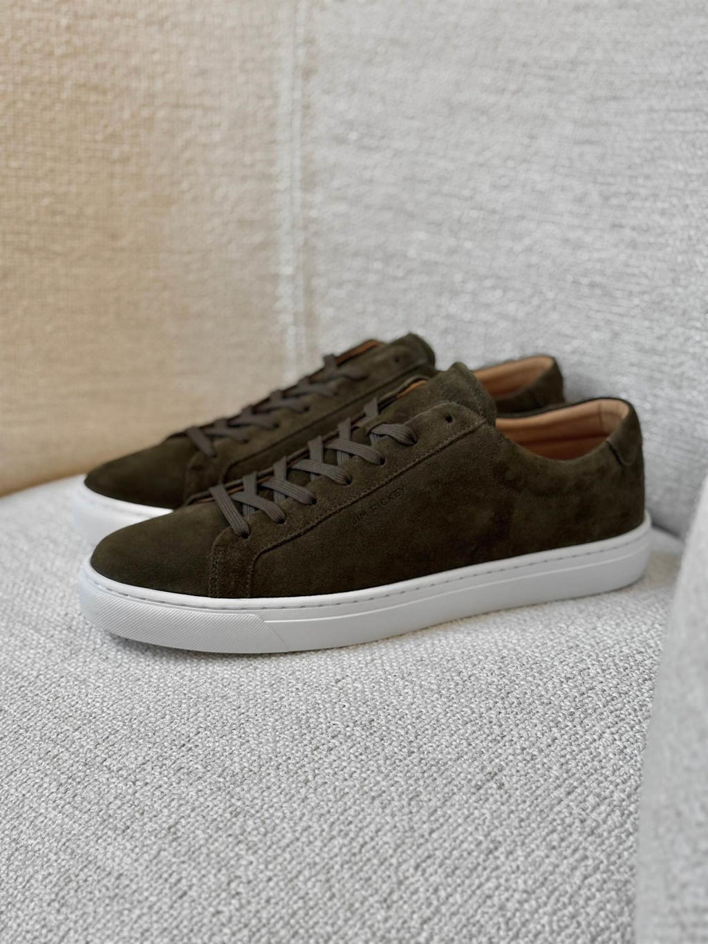 SPIN SUEDE SNEAKER ARMY