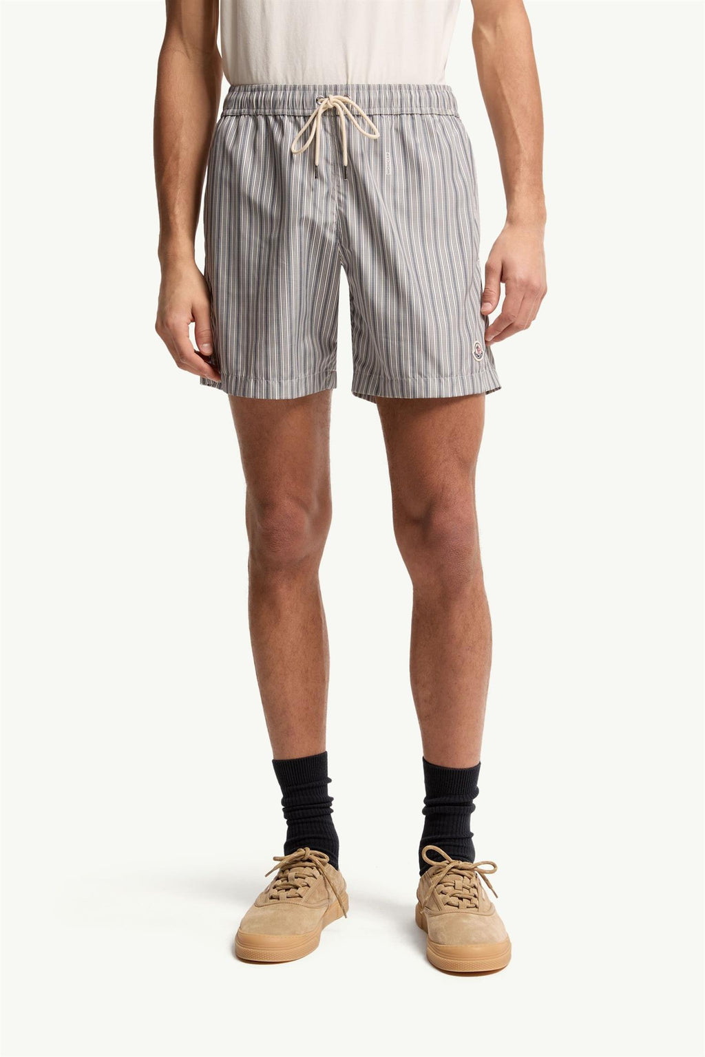 Striped Swim Shorts Blue