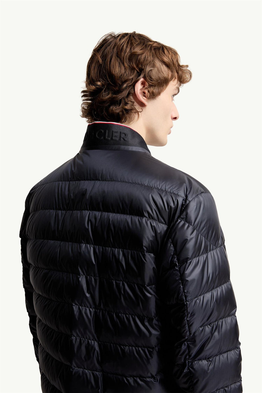RIGEL Lightweight Down BIKER JACKET BLUE