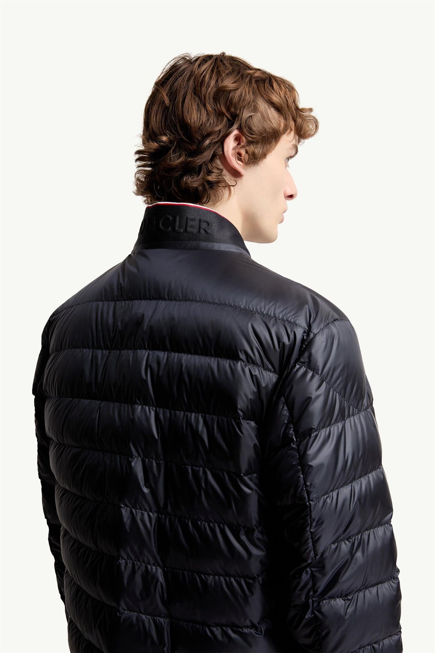 RIGEL Lightweight Down BIKER JACKET BLUE