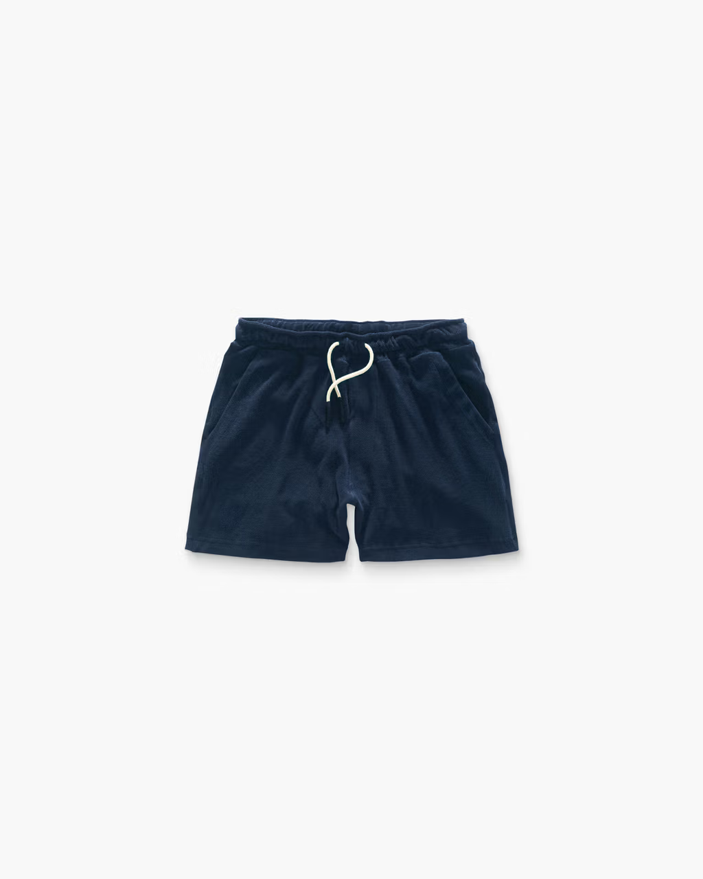Cotton Terry Shorts Navy
