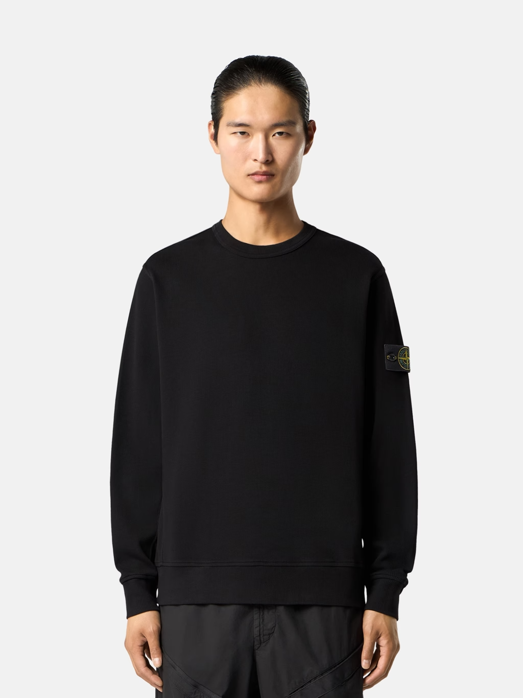 INTERLOCK SWEATSHIRT BLACK