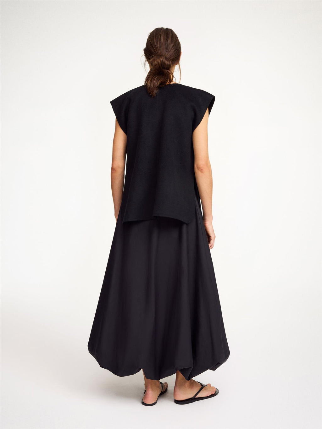 AUBREY Organic Cotton SKIRT Black