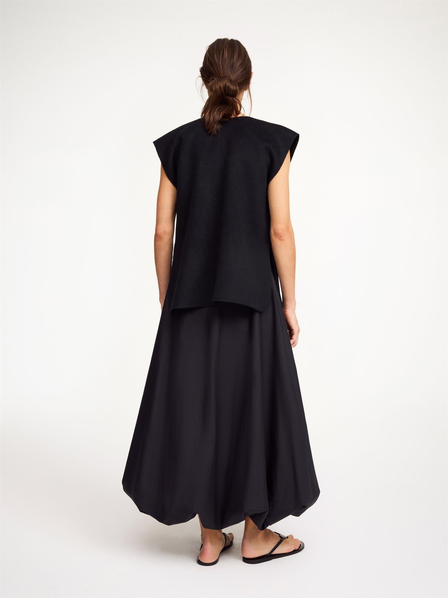 AUBREY Organic Cotton SKIRT Black