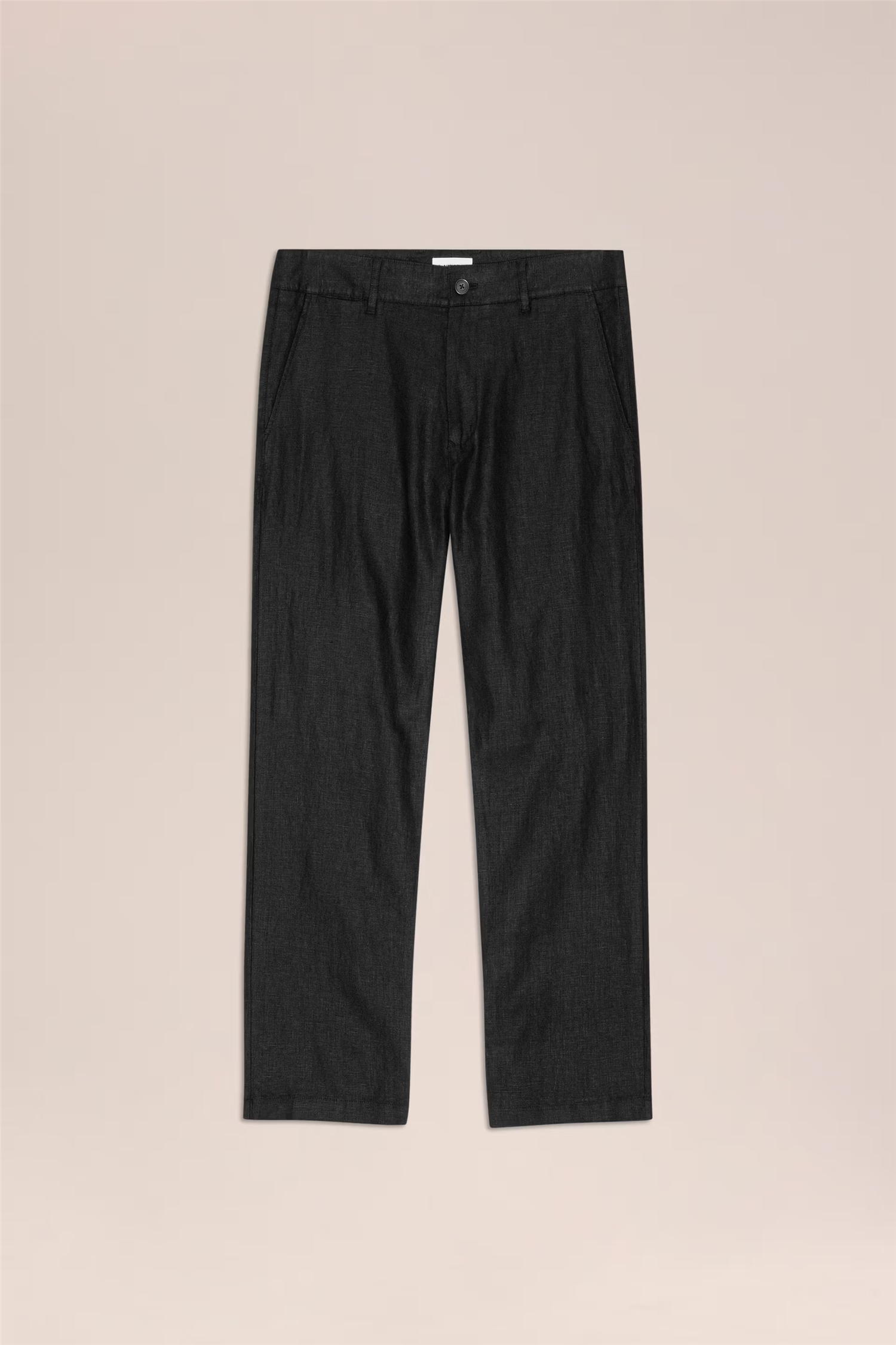 Aden 1454 Regular Fit Linen Trouser Black