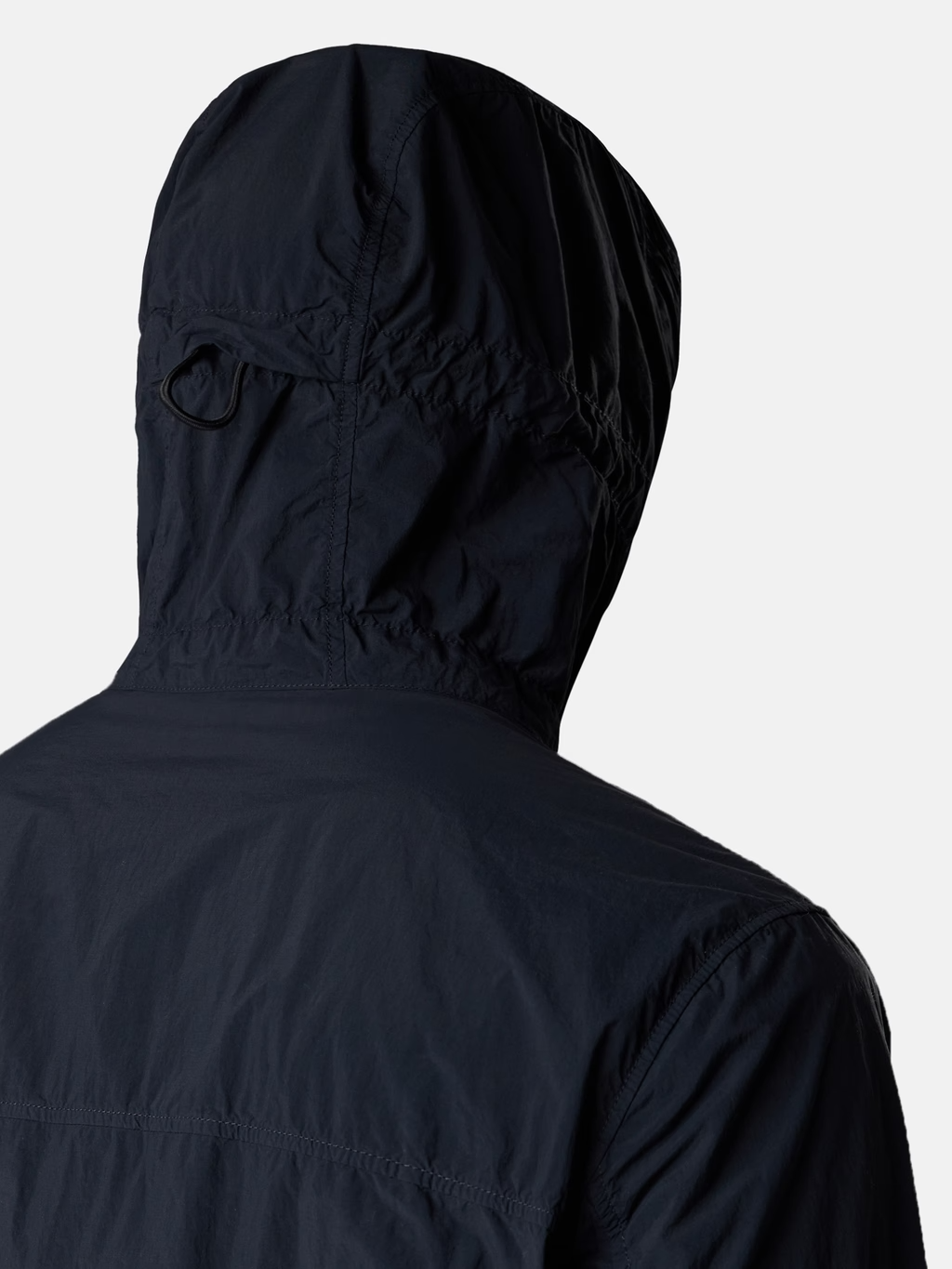 NYLON SMERIGLIATO-TC PARKA JACKET NAVY BLUE