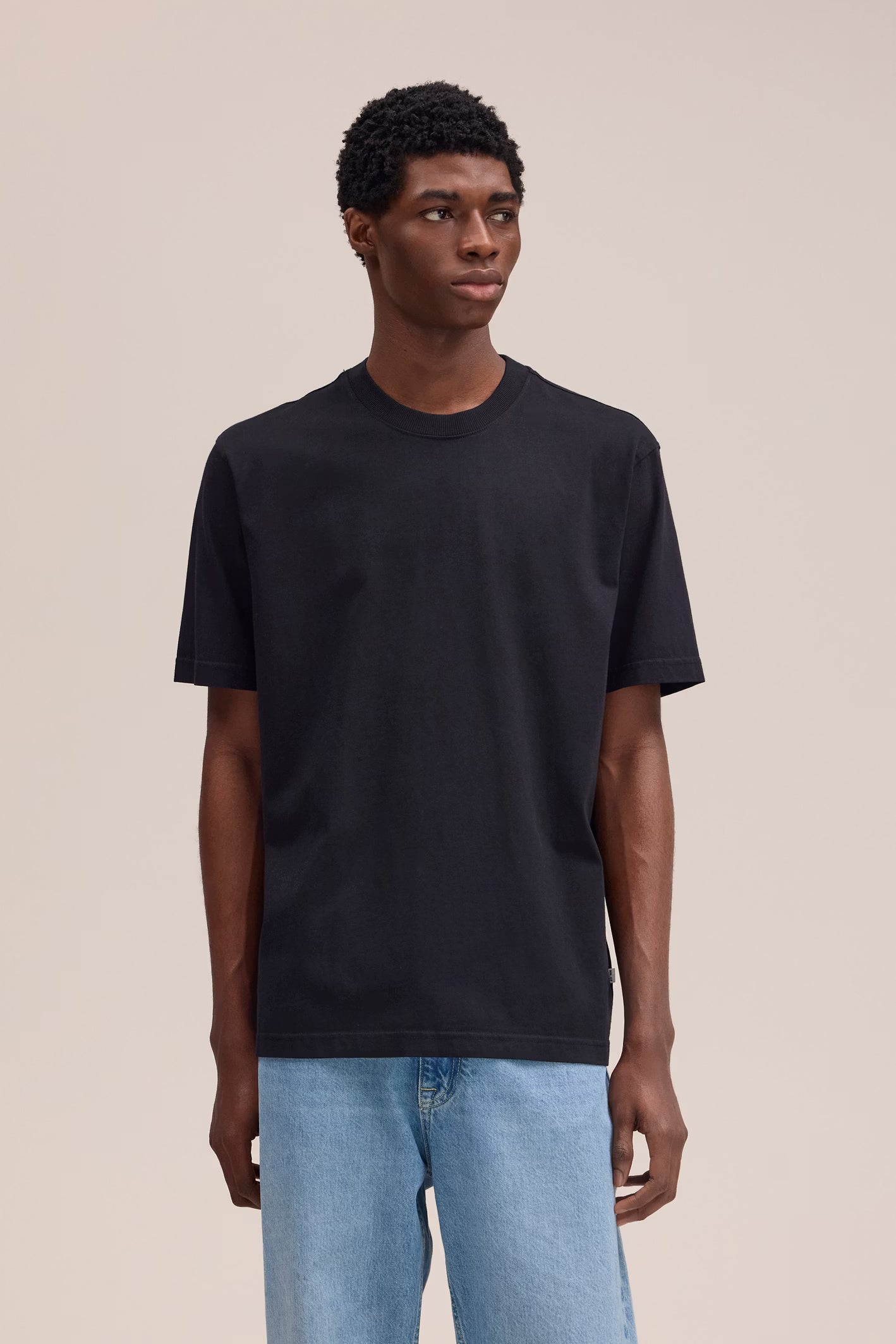 Adam Casual Pima T-shirt 3209 Black