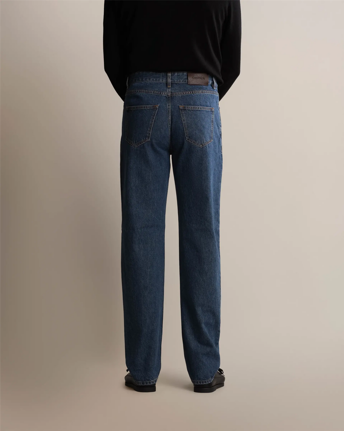 Cavour Regular Straight Leg Jeans Blue
