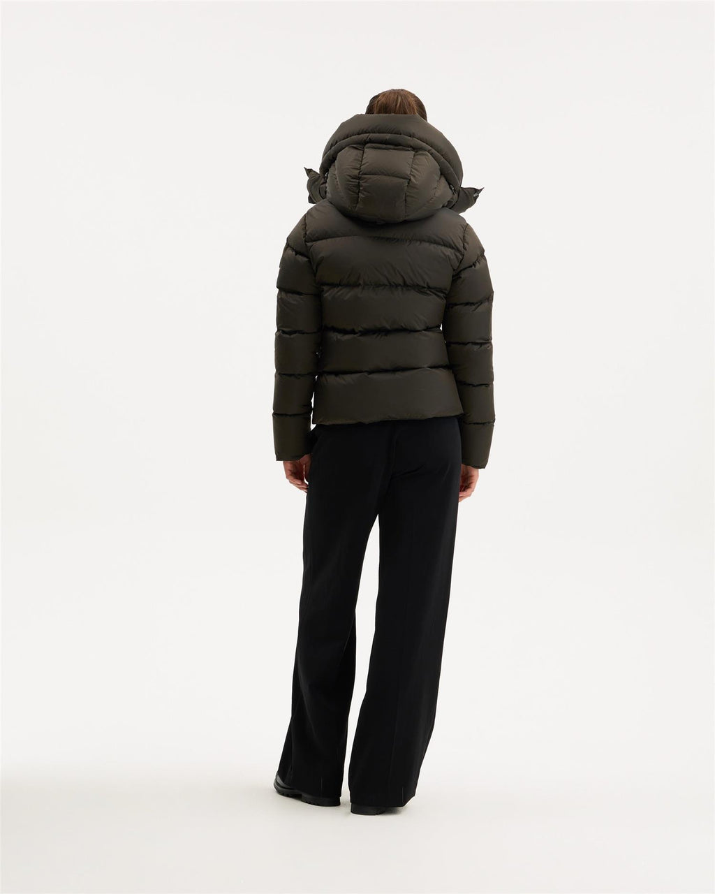 Stella Short Down Jacket Olive