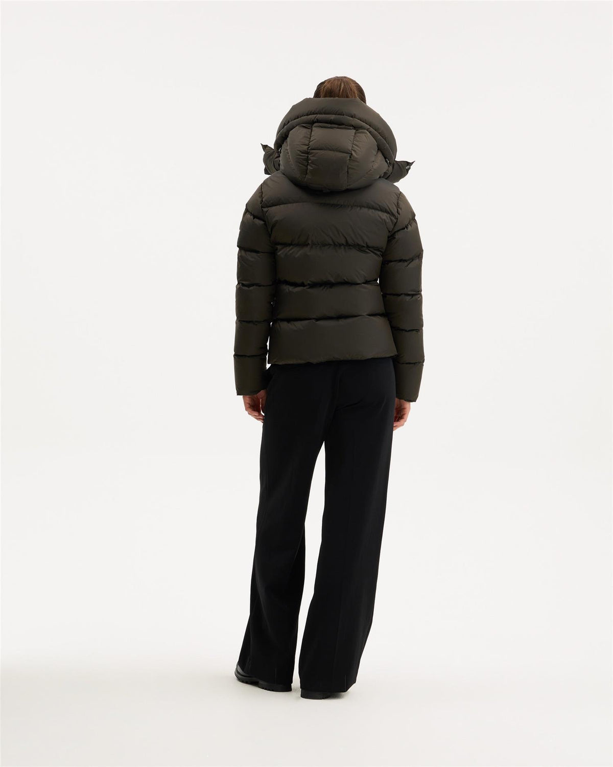 Stella Short Down Jacket Olive