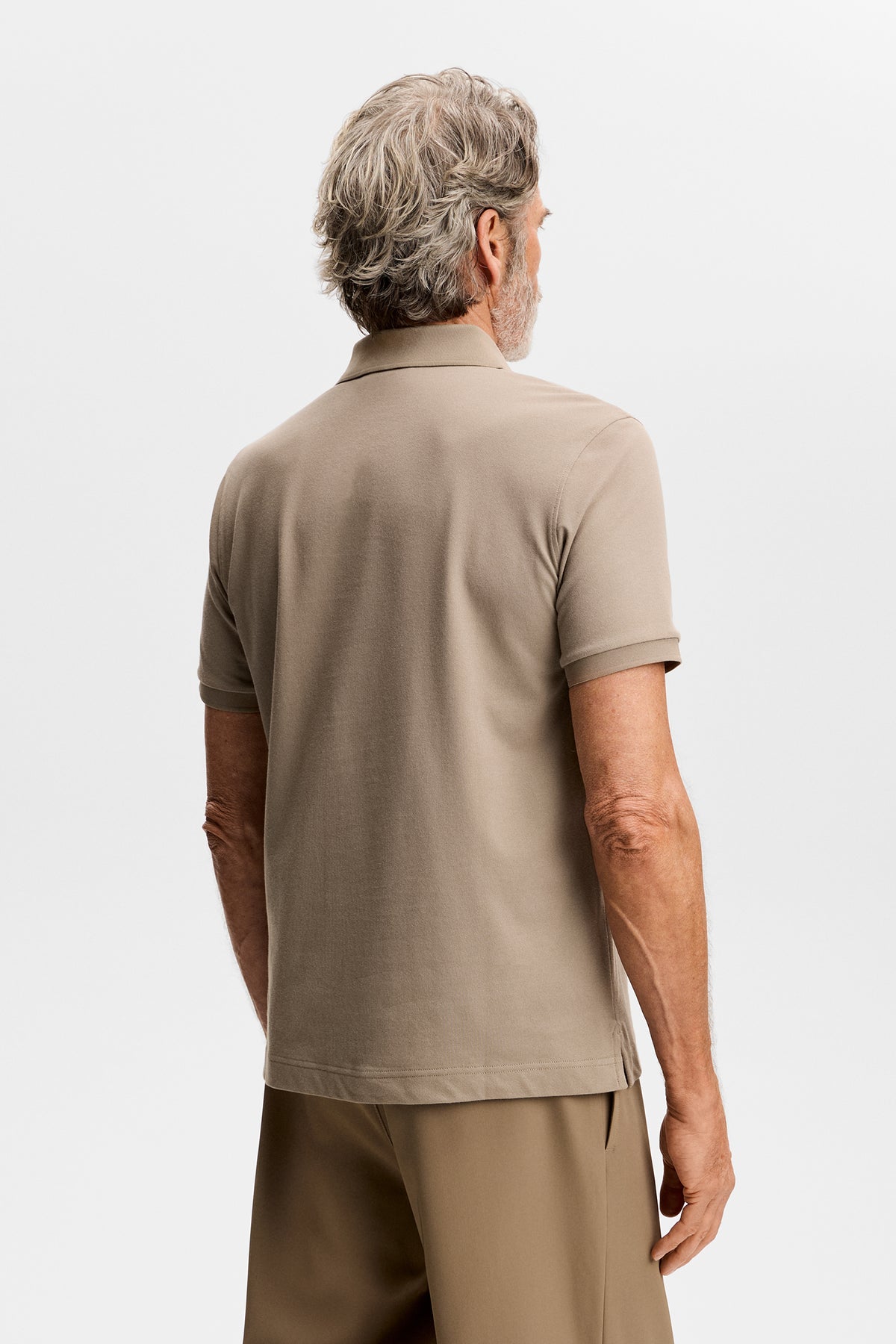 Verse COTTON/POLYESTER Polo Brindle