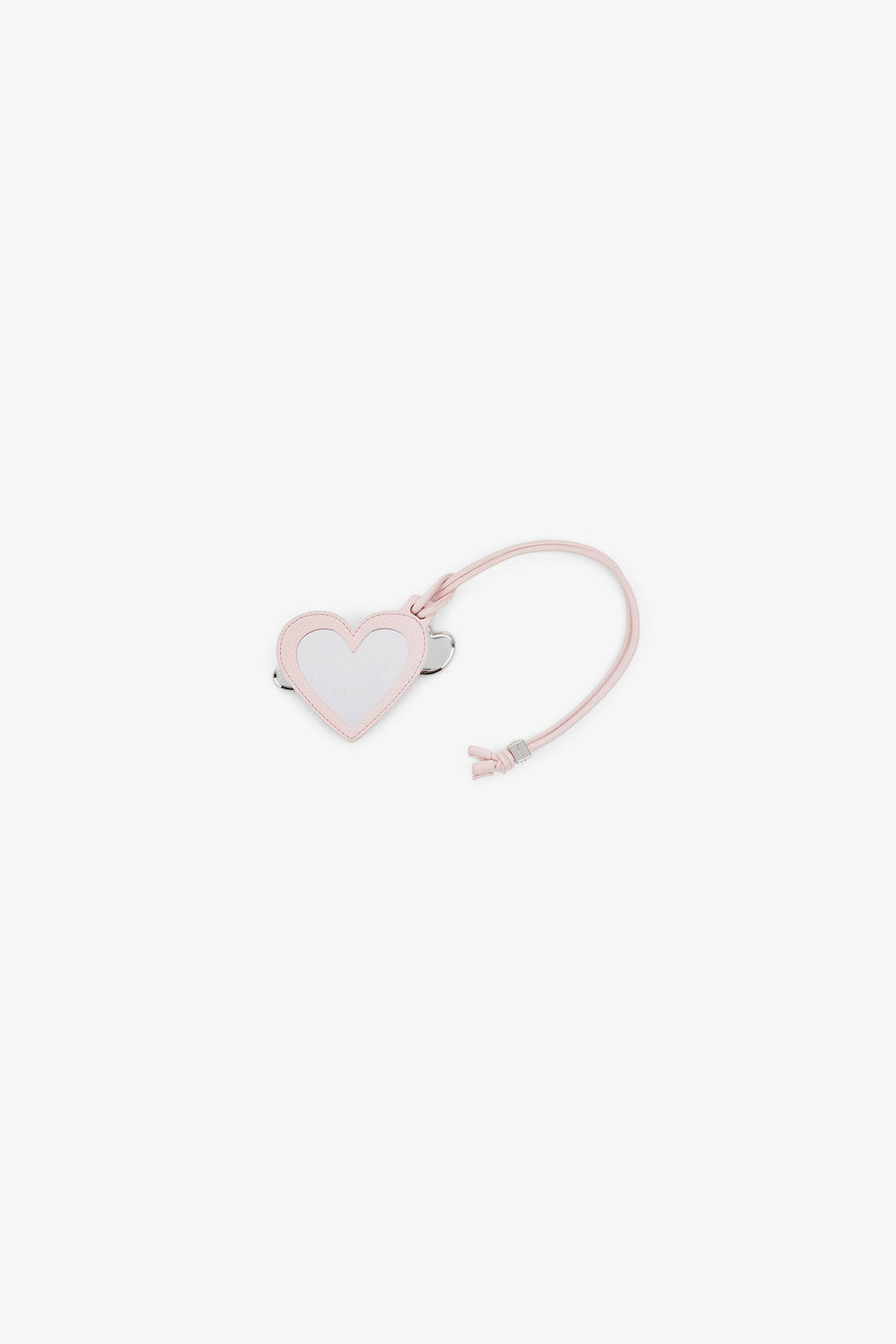 Bou Heart Mirror Grained Chalk Pink