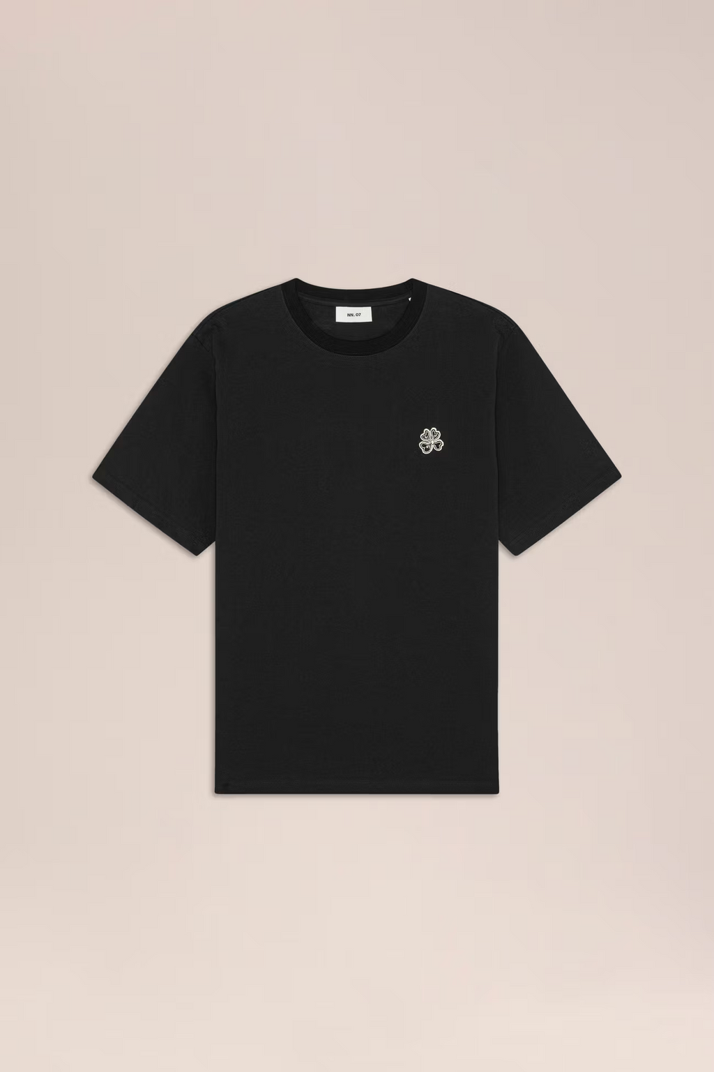 Jett Embroidery T-shirt 30026 Black