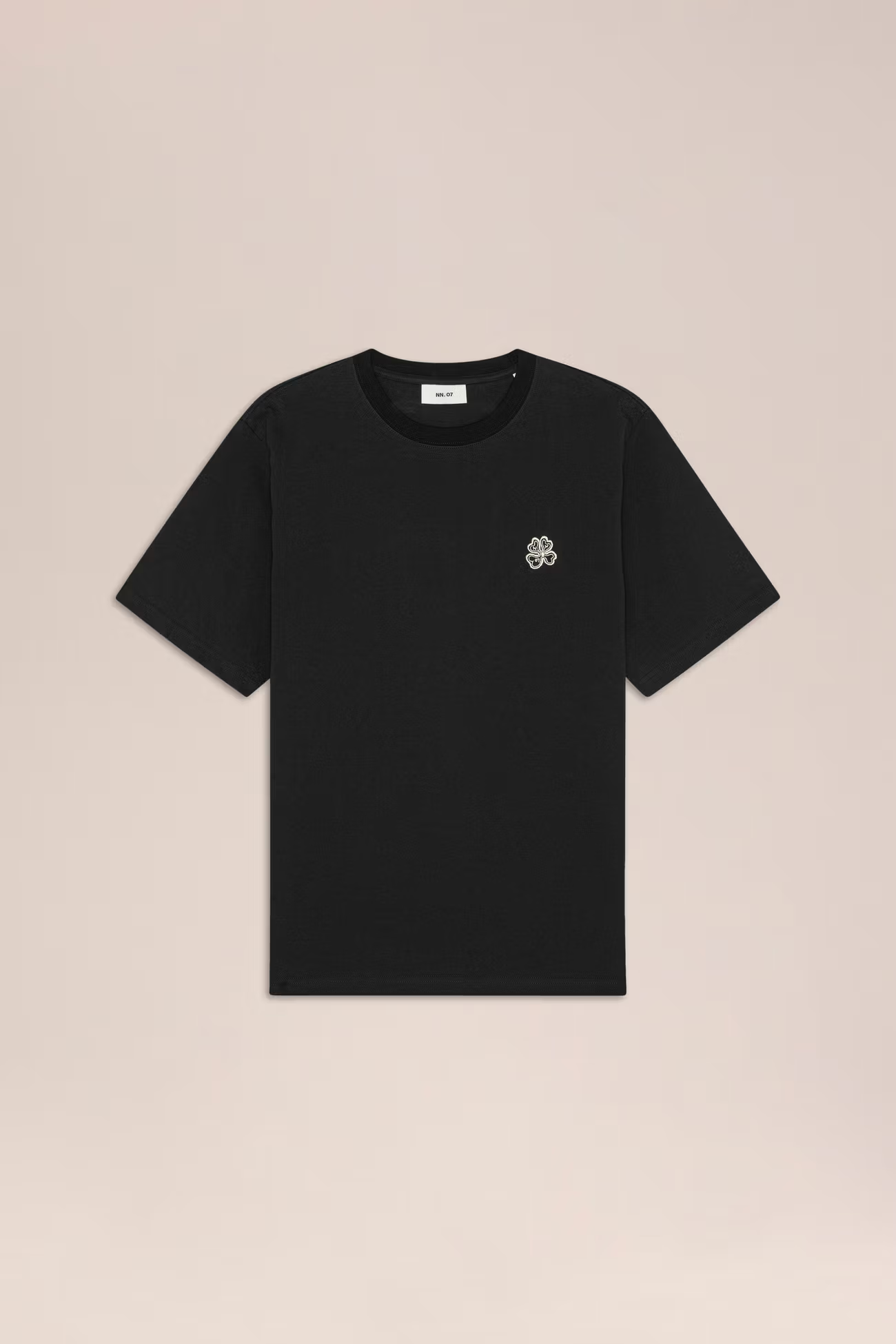 Jett Embroidery T-shirt 30026 Black