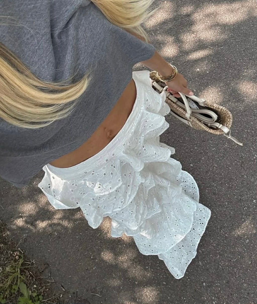 Angel Maxi Skirt WHITE