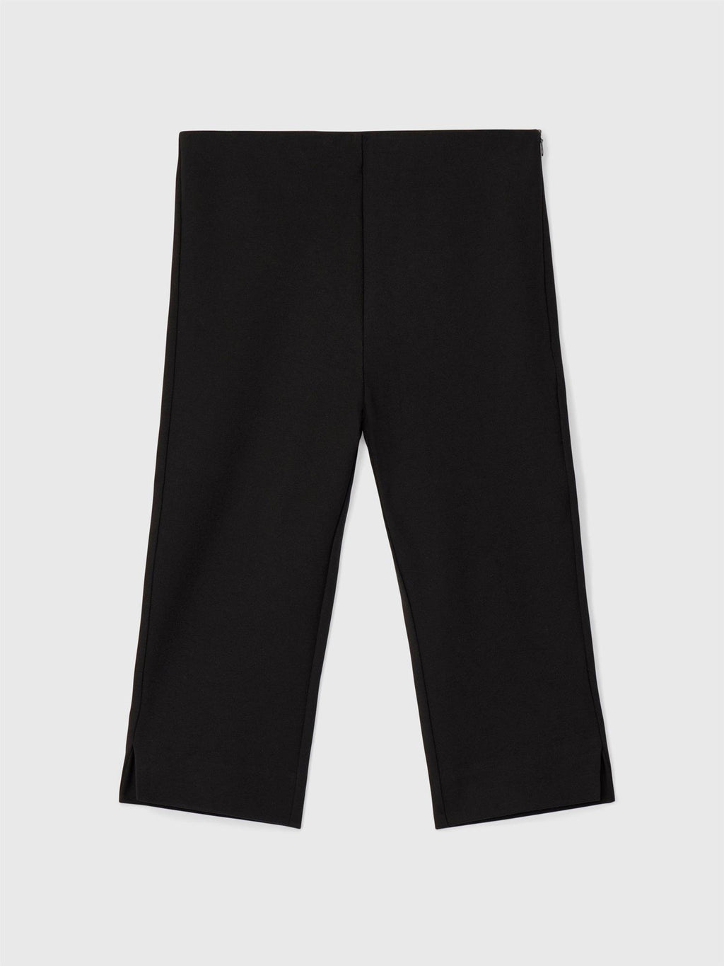 Stretch Capri Pants Jet Black
