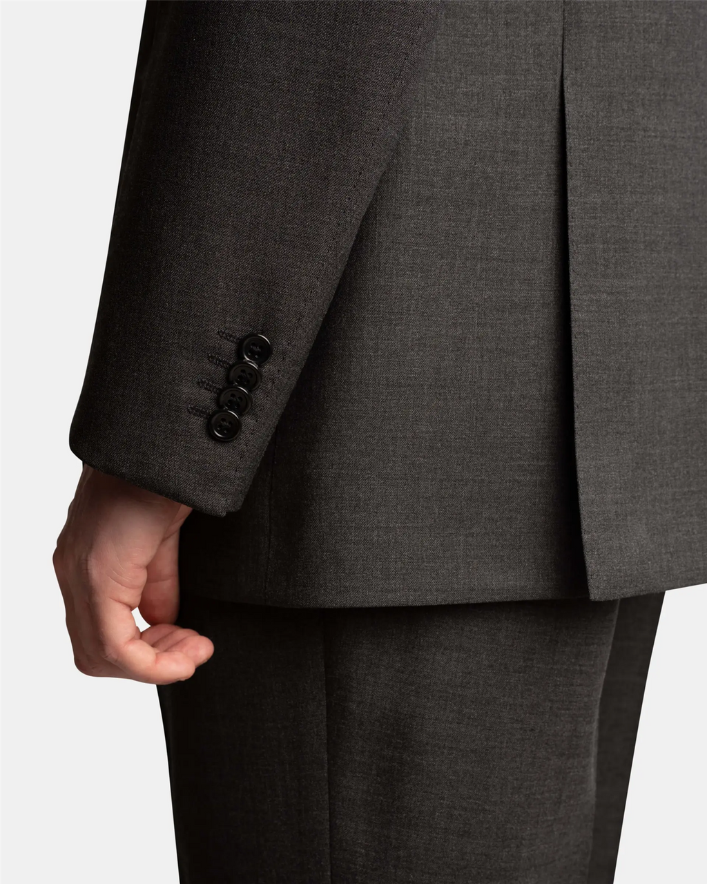 Mod 2 Single Breasted Twist Blazer Grey (Part of Suit)