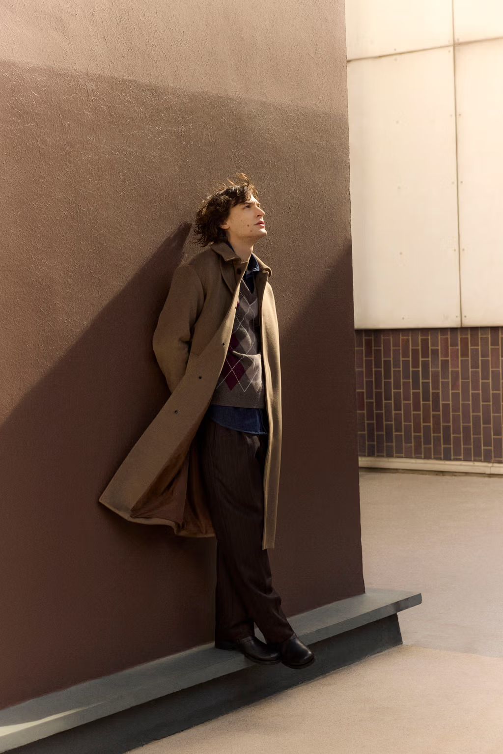 Gibson Wool Blend Coat Desert Clay