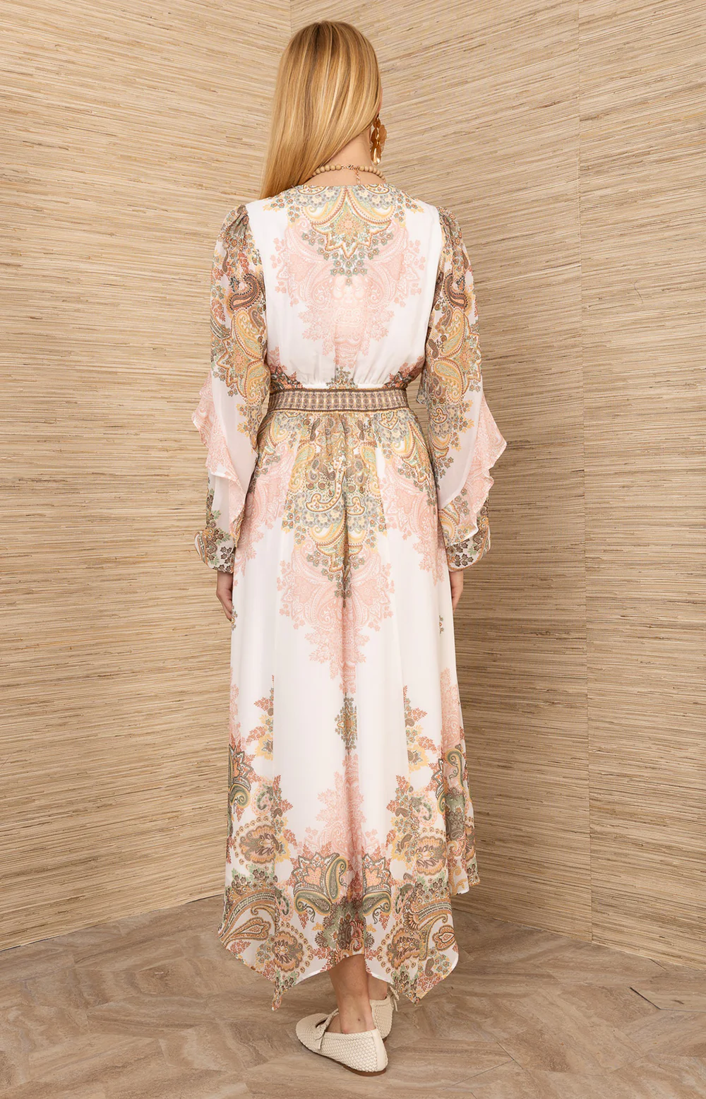KAMILAH Long Dress IVORY