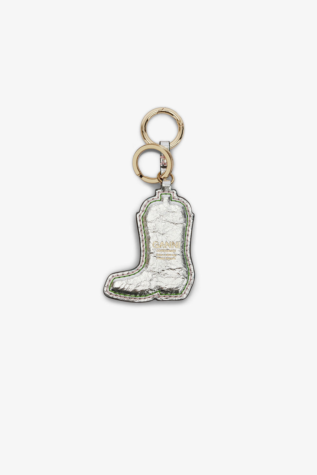 Western Boot Keyring Metallic Multicolour
