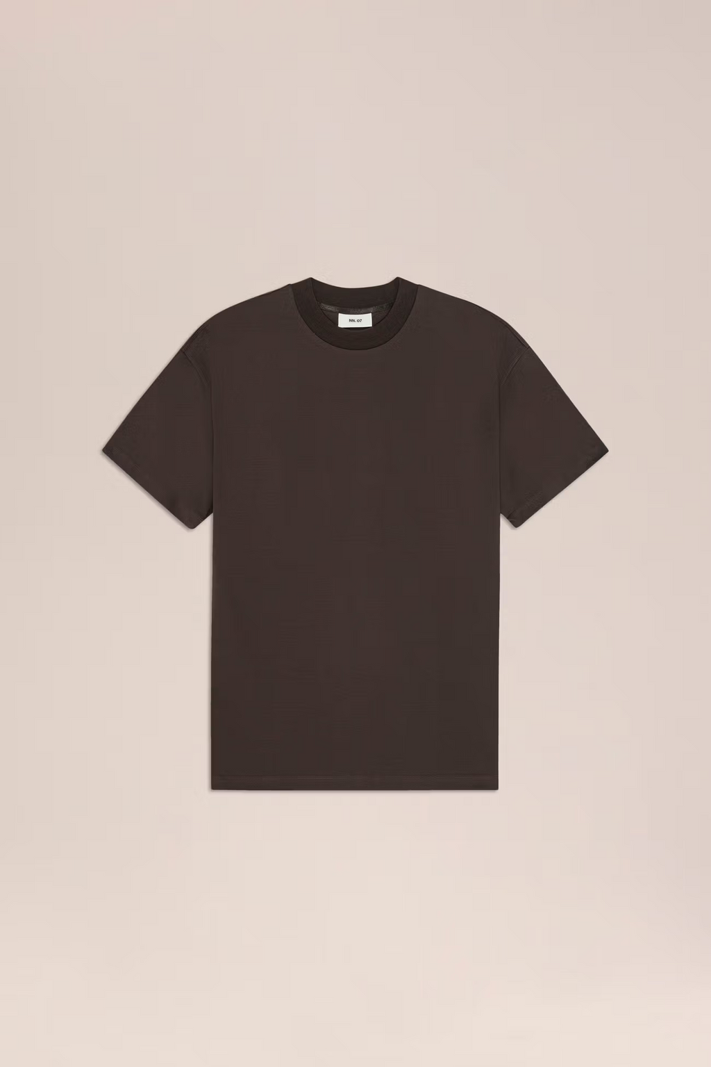 Lionel Mercerized Cotton T-shirt 3525 Deep Truffle