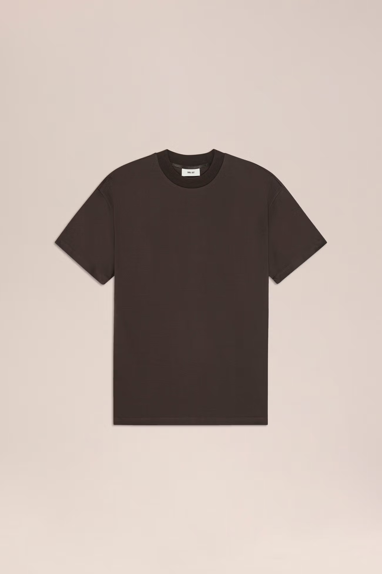 Lionel Mercerized Cotton T-shirt 3525 Deep Truffle