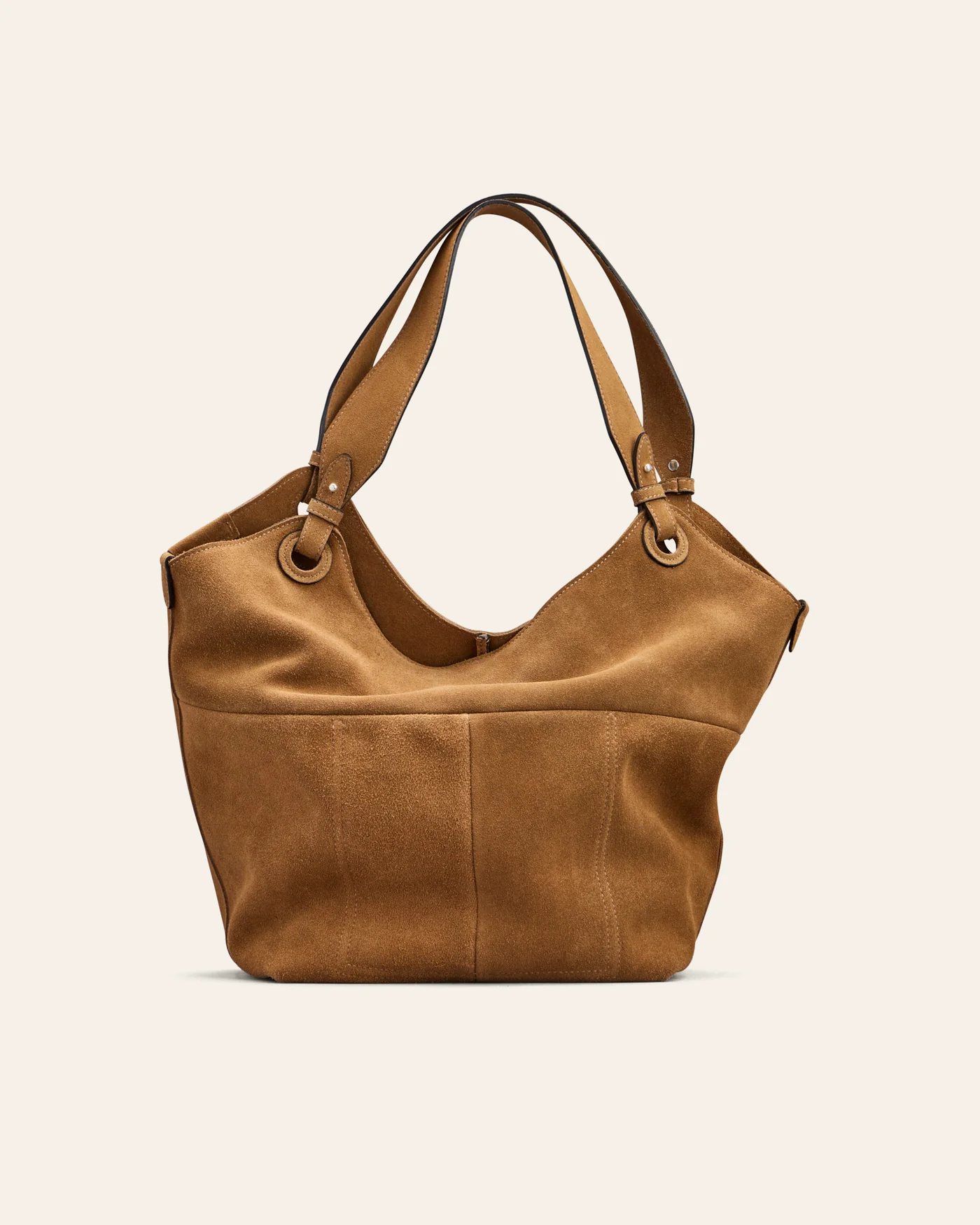 SOHO Shoulder bag Camel Suede