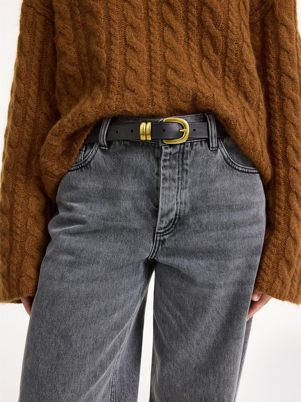 ZOILO Leather Belt Black