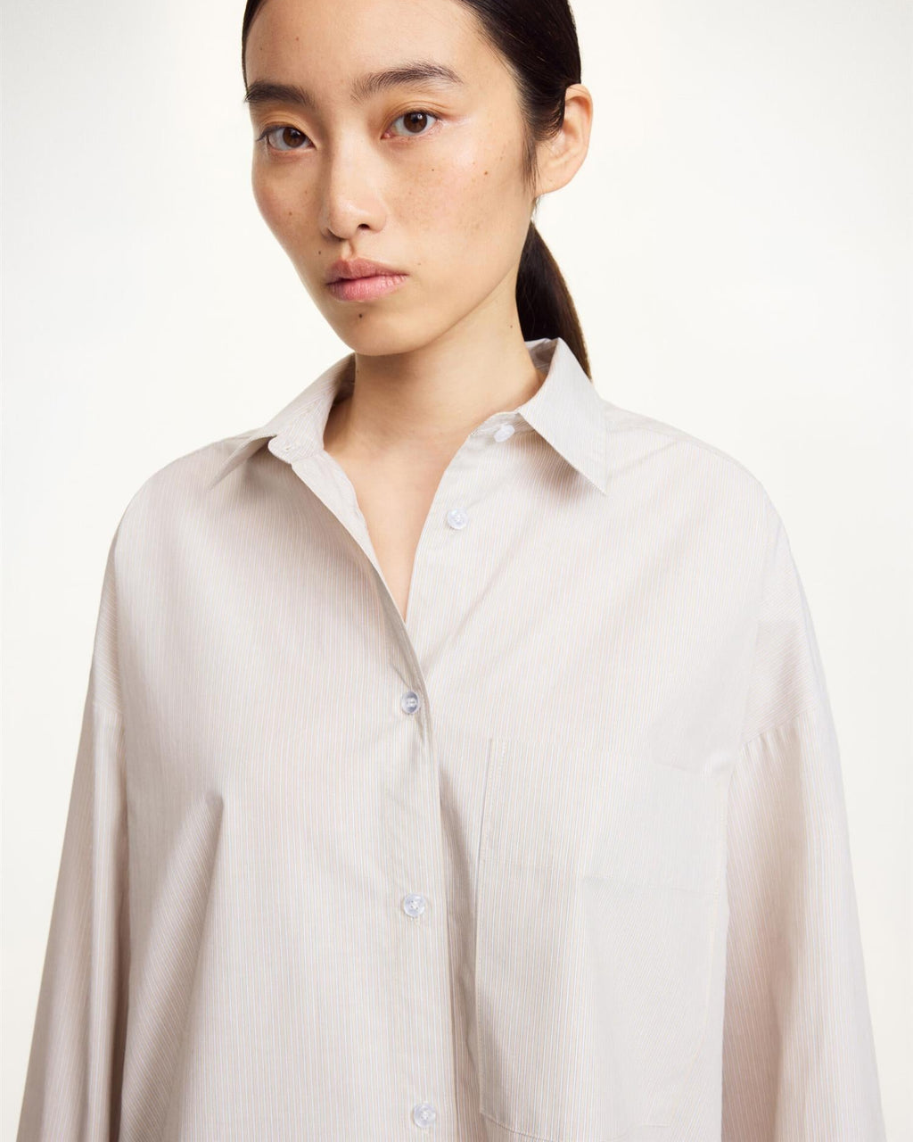 Derris organic cotton shirt Old Beige Class