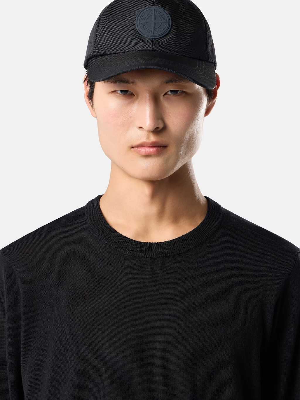 Knitted 14gg RWS Wool Sweater BLACK