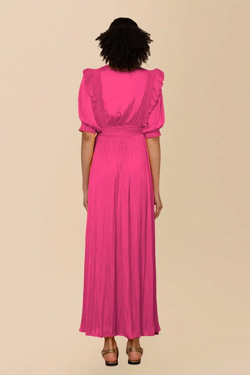 LOVISA Solid Long Dress PINK