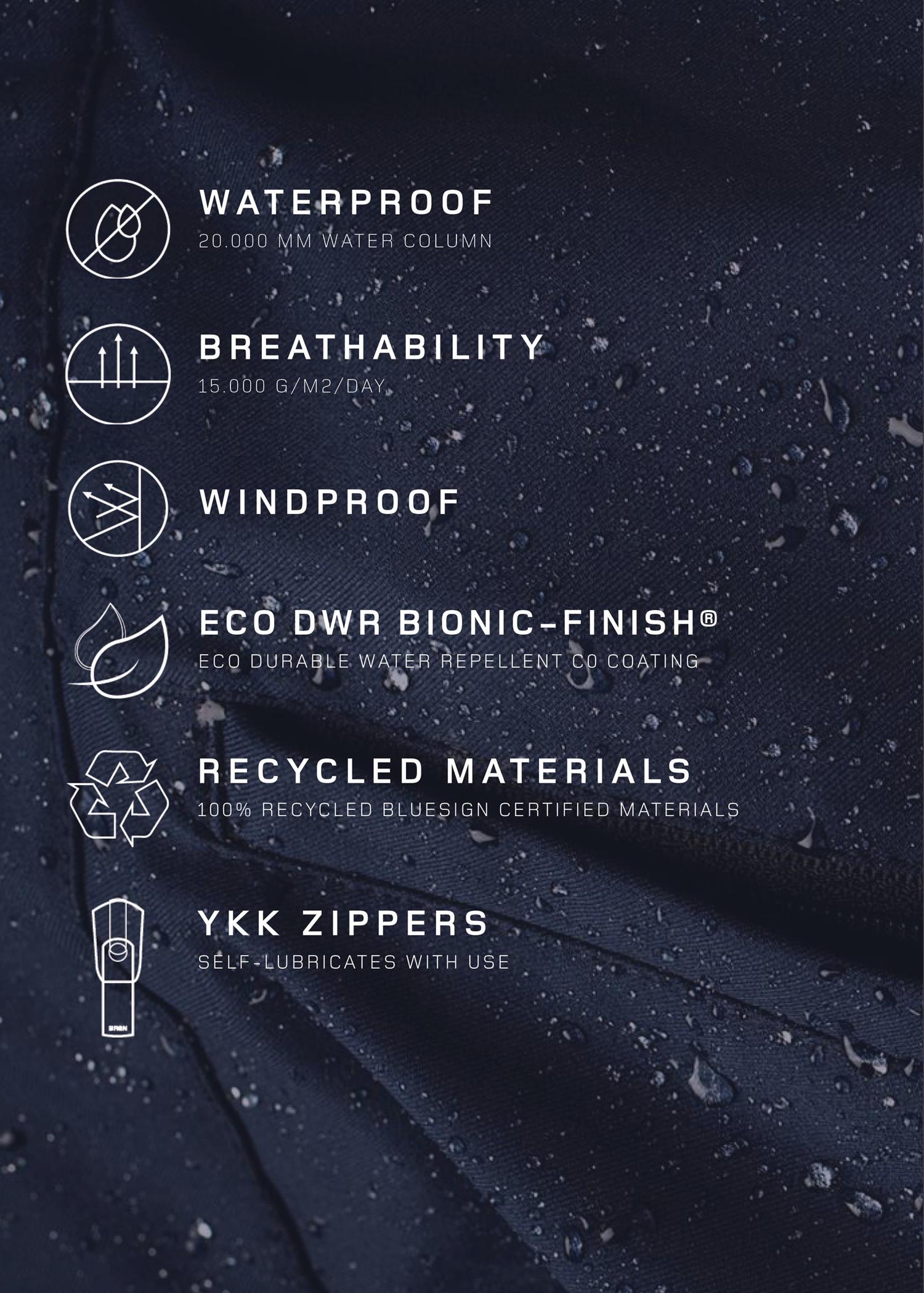 Bris Poncho New Black