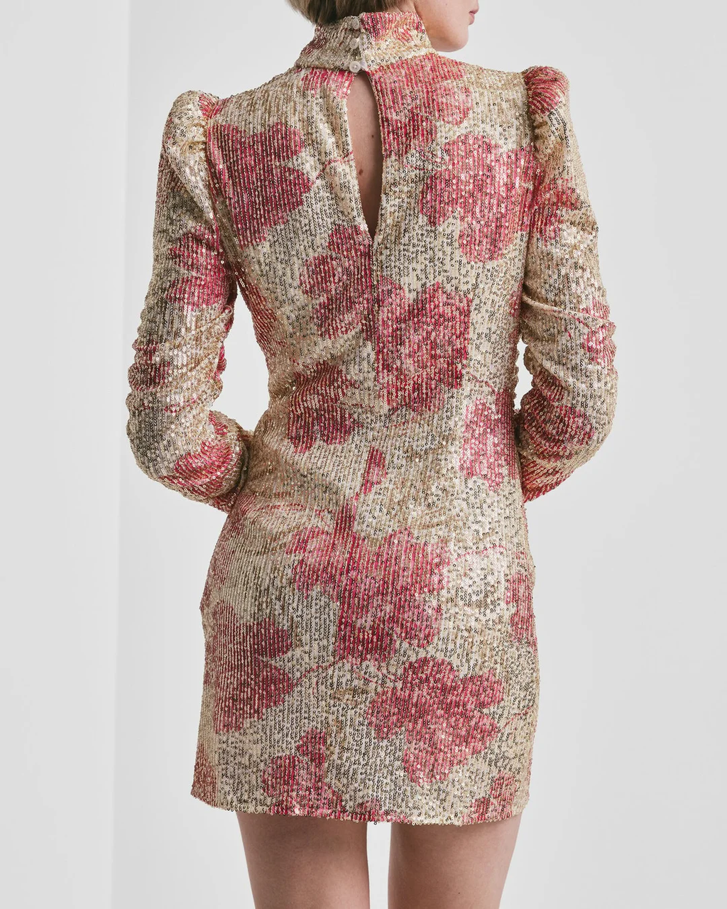 Sequins Rouching Dress Serenade