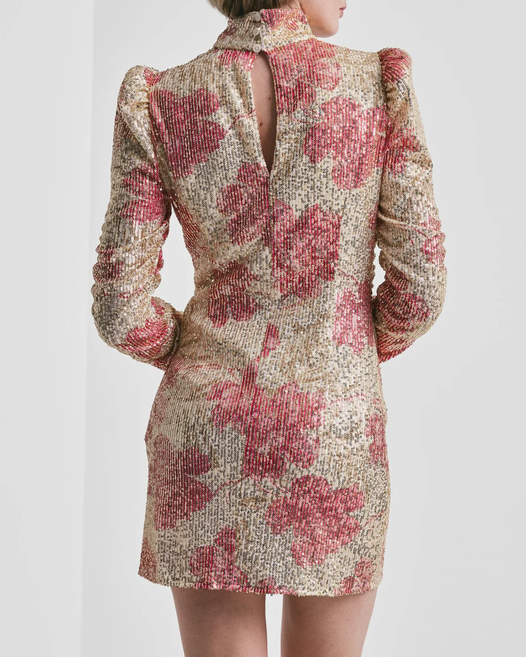 Sequins Rouching Dress Serenade