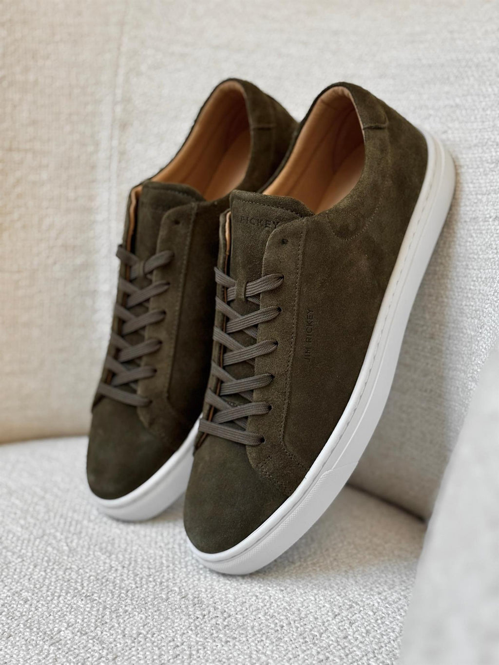 SPIN SUEDE SNEAKER ARMY