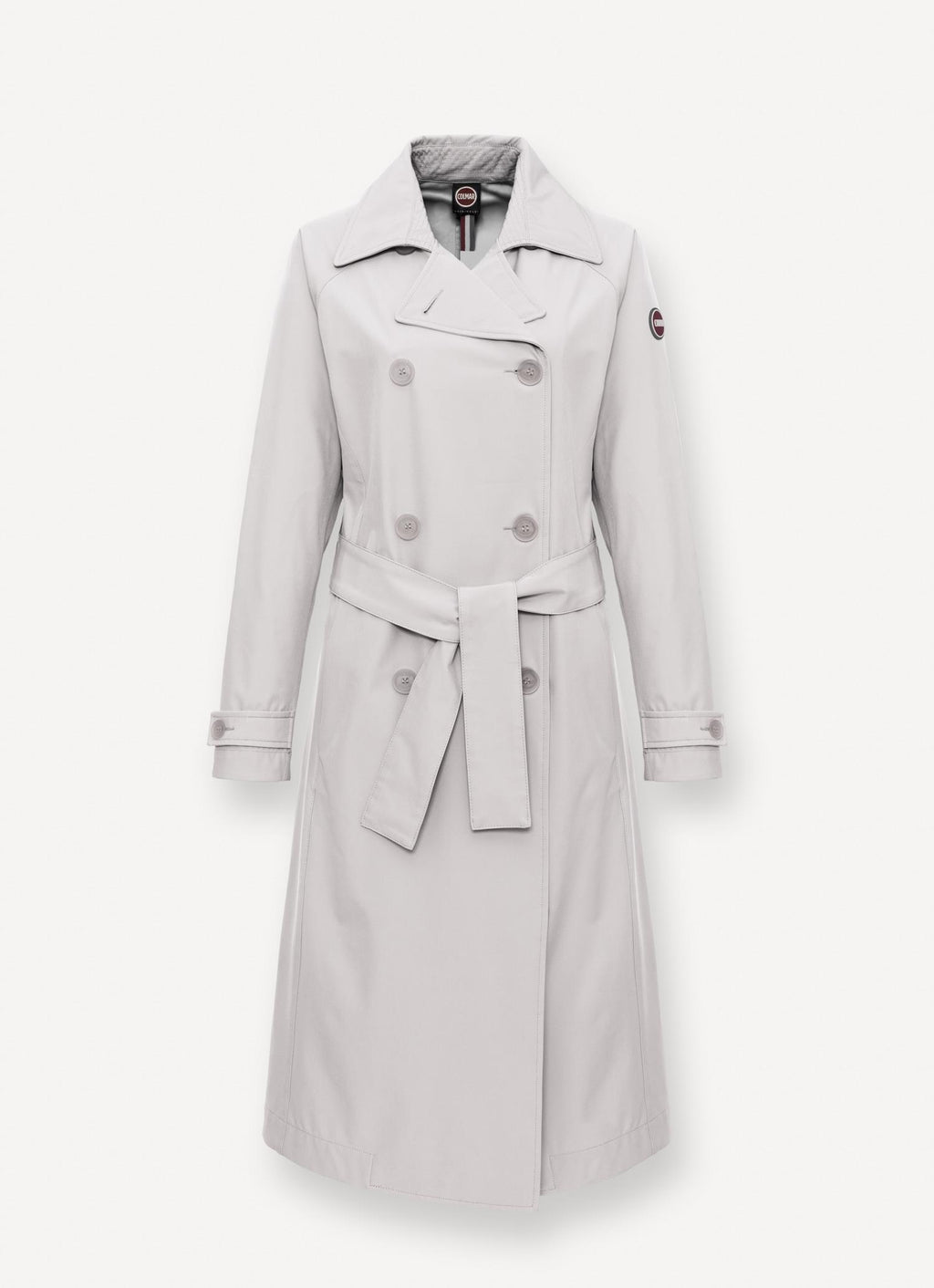 LONG WATERPROOF TRENCH COAT HEMP BEIGE