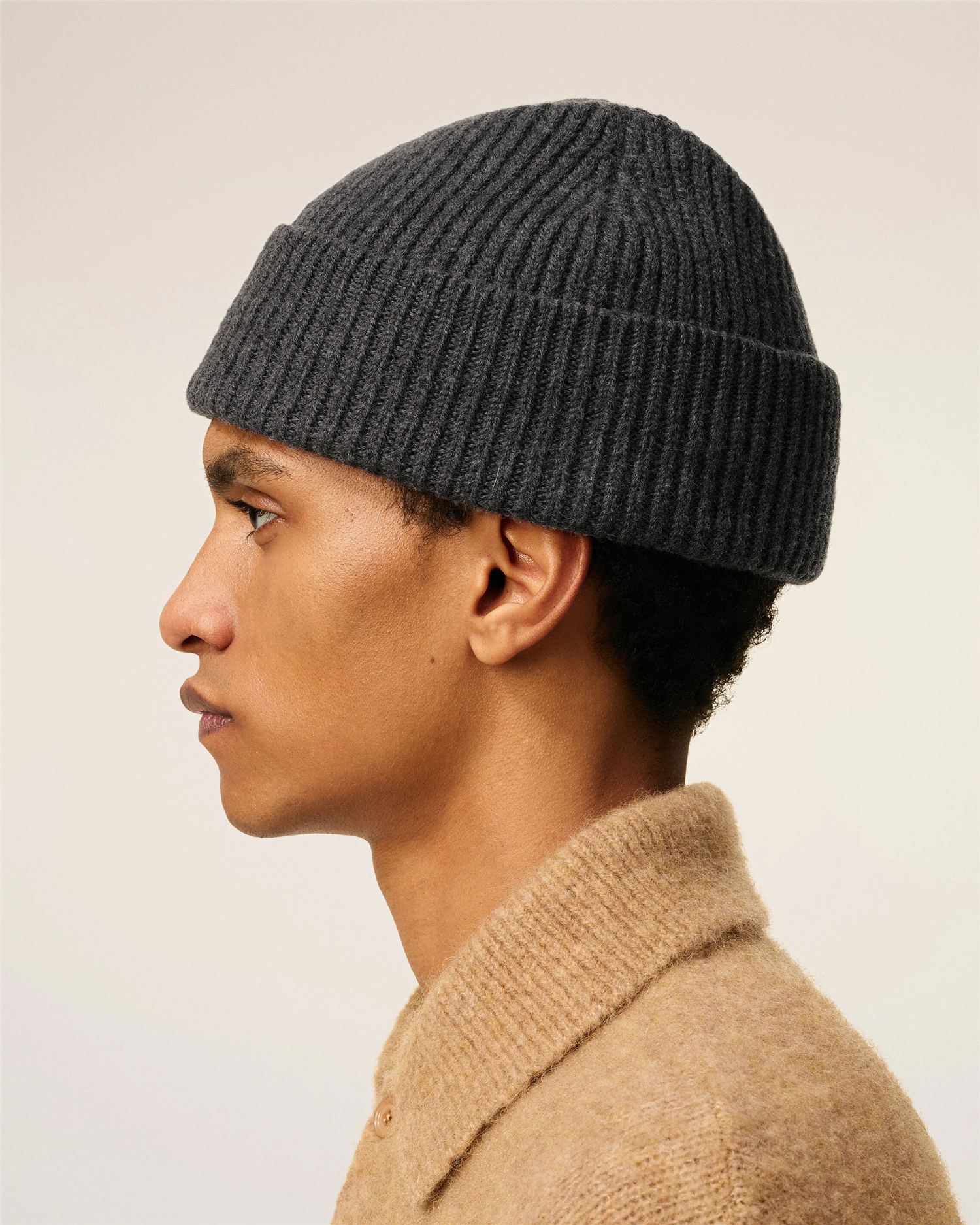 AMI DE COEUR WOOL BEANIE HEATHER GREY