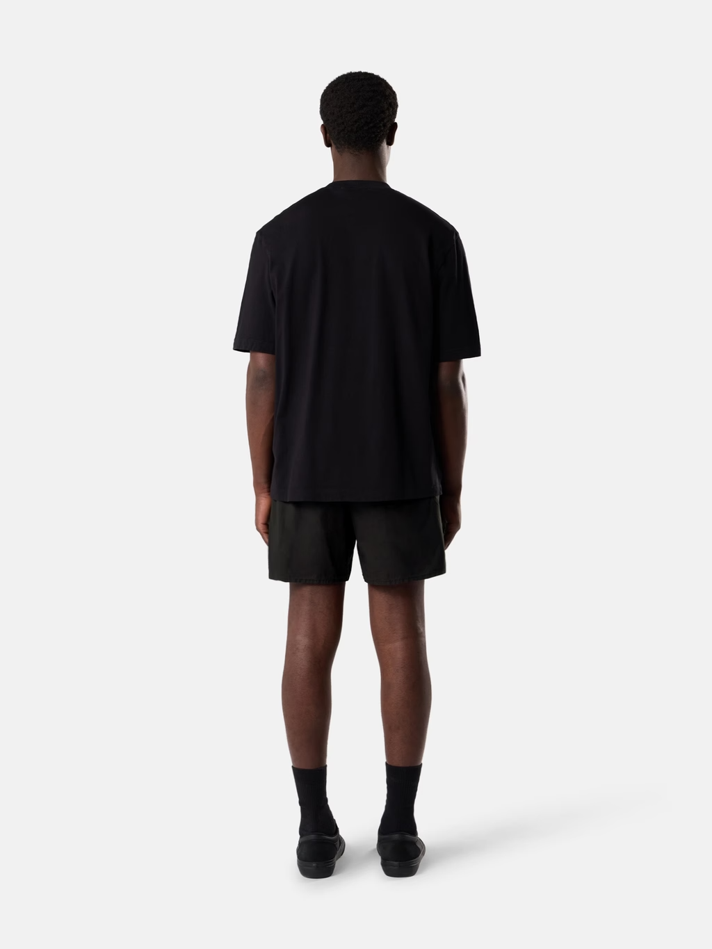 COMBED ORGANIC COTTON T-SHIRT Black