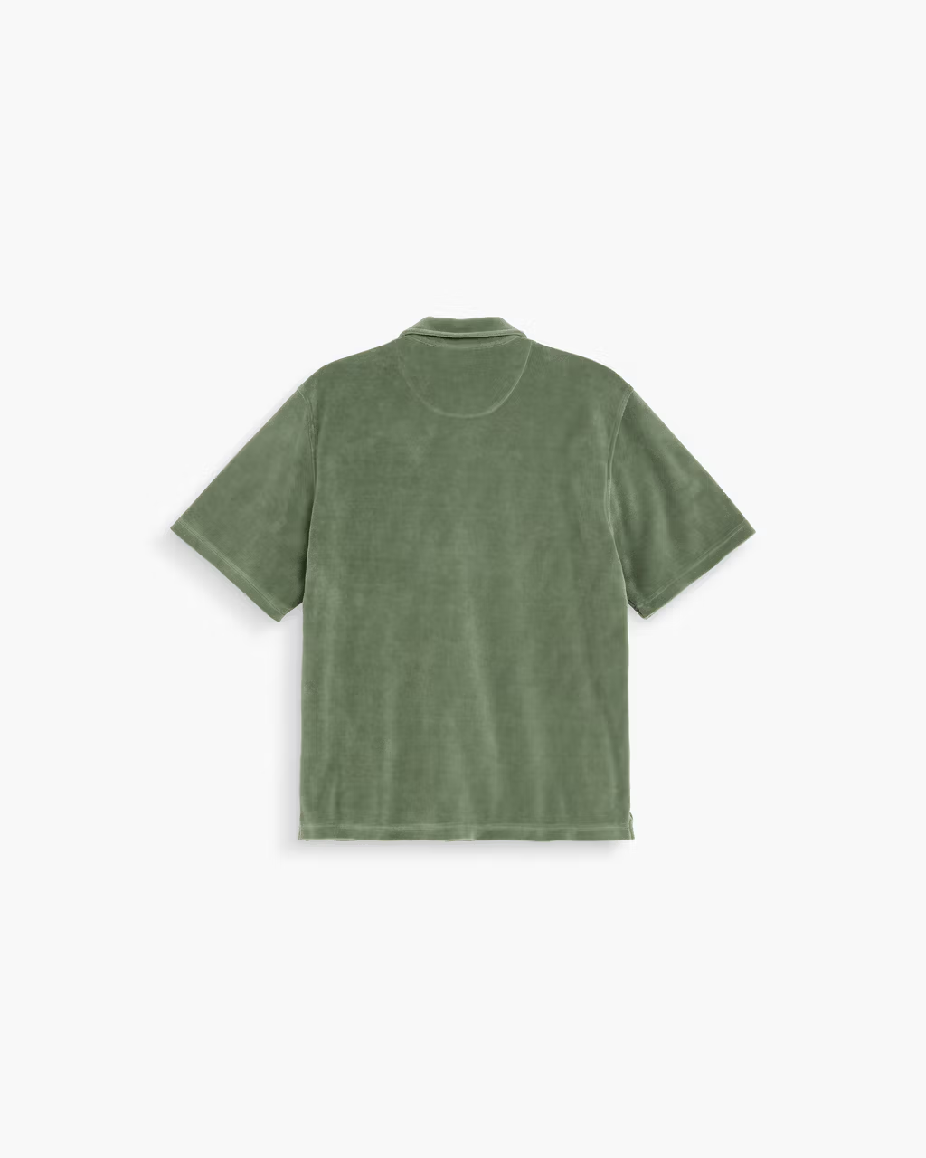 Girona Velour Polo Shirt Green