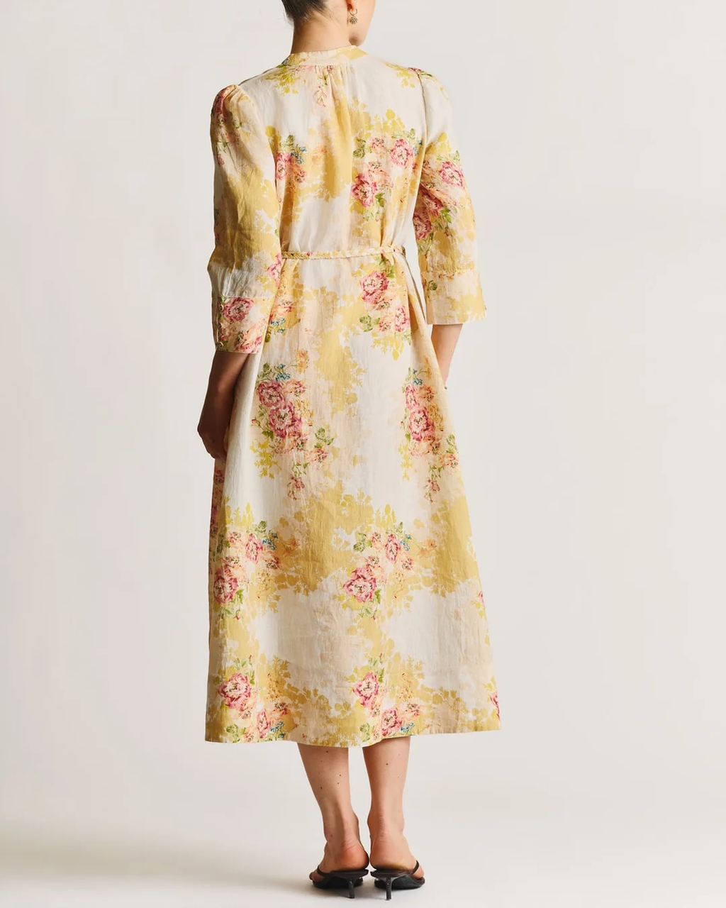 Linen Shift Dress Amore