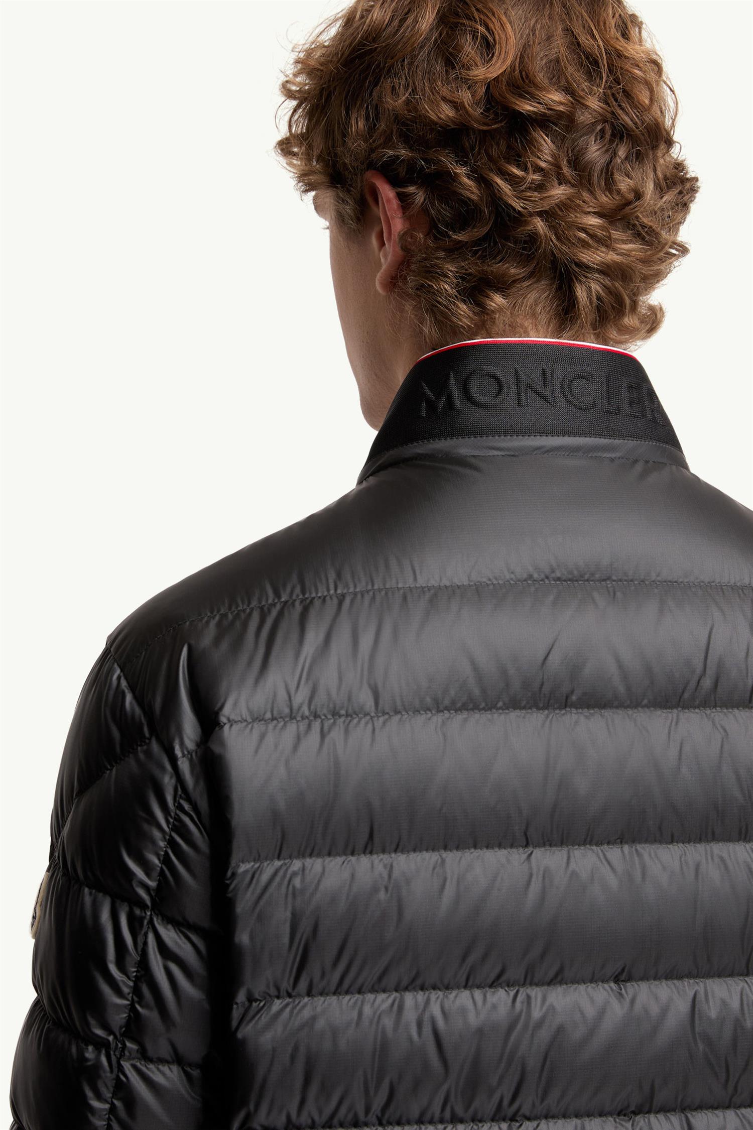 RIGEL Lightweight Down BIKER JACKET BLACK